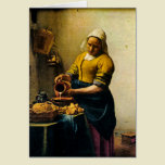 Vermeer's Maidservant Pouring Milk (circa 1660) cards