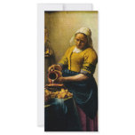 Vermeer's Maidservant Pouring Milk (circa 1660) rack cards