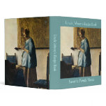 Vermeer's Woman in Blue Reading a Letter ca.1665 binders