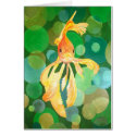 Vermilion Goldfish zazzle_card