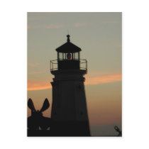 Vermilion Lighthouse Postcard by flowingcreek Vermilion Lighthouse Postcard