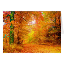Vermont Autumn Greeting Card