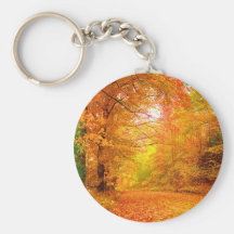 Vermont Autumn Keychain
