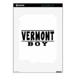 Vermont Boy Designs iPad 2 Skin