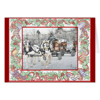 Vermont Christmas Rides Card