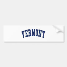 Vermont College Bumper Stickers