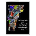 Vermont Colorful Customize card how you want it