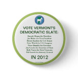 Vermont Democrats in 2012 buttons