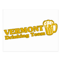 Vermont Drinking Team t shirts postcards