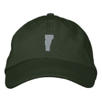 Vermont Embroidered Baseball Cap