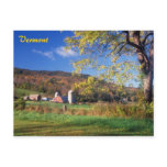 Vermont Farm Post Card