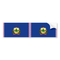 Vermont Flag bumper stickers by usaflags Vermont Flag bumper stickers
