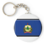 Vermont Flag Keychains
