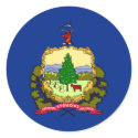 Vermont Flag stickers