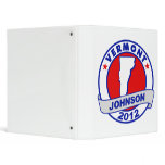 Vermont Gary Johnson binders