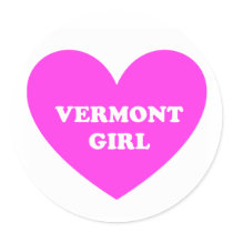 Vermont Girl Sticker