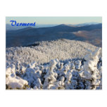 Vermont Green Mountains Mount Abraham Winter Post Cards