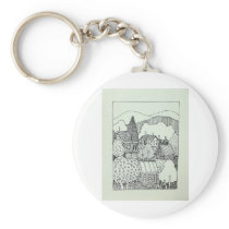 Vermont Inking 41 by Piliero Keychain