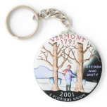 Vermont Keychain