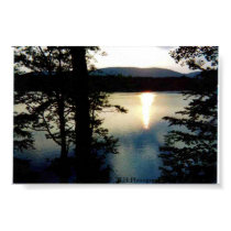 Vermont Lake Sunset posters by tlhphotography Vermont Lake Sunset posters