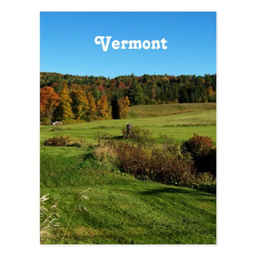 Vermont Landscape Postcard Zazzle