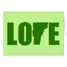 Vermont Love Greeting Card