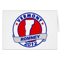 Vermont Mitt Romney Greeting Cards