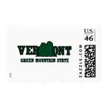 Vermont Mountains Postage Stamp