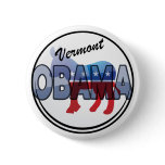 Vermont Obama Democrat Design buttons