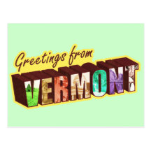 Vermont` Postcards