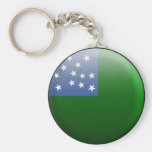 Vermont Republic Flag Keychain