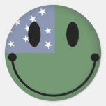 Vermont Republic Smiley Sticker