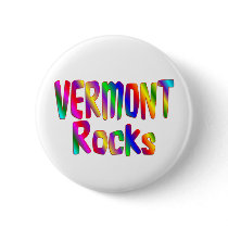 Vermont Rocks Pinback Buttons