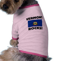 Vermont Rocks pet clothing by flagshirt Vermont Rocks pet clothing