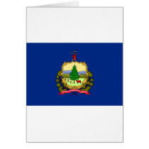 Vermont State Flag Cards