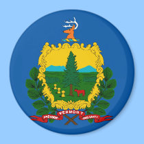 Vermont State Flag Magnet