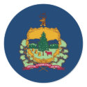 Vermont State Flag stickers