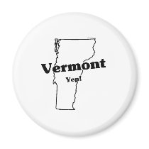 Vermont State Slogan magnets by republicofstates Vermont State Slogan magnets