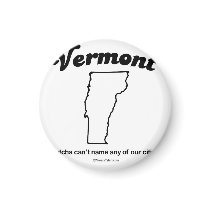 VERMONT - "VERMONT STATE MOTTO" T-shirts and Gear magnets by humortees VERMONT - "VERMONT STATE MOTTO" T-shirts and Gear magnets