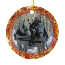 Vermont Winter Ornament