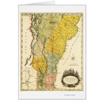 VermontPanoramic MapVermont Greeting Cards