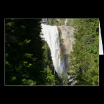 Vernal Falls Yosemite Waterfall Card