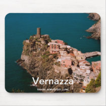 Vernazza Panoramic View Mousepad by SonoLeTre Vernazza Panoramic View Mousepad