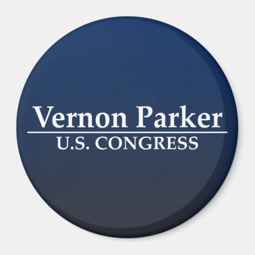 Vernon Parker U.S. Congress Magnet