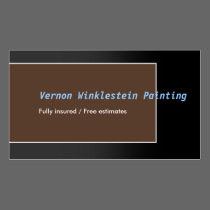 "Vernon Winklestein" Business Card business cards