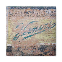 Vernors ghost ad magnets