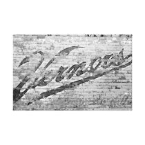 Vernors Wall Ann Arbor Michigan Gallery Wrapped Canvas