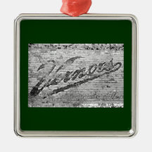 Vernors Wall Ann Arbor, Michigan Christmas Tree Ornaments
