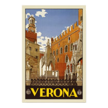 Verona- Gothic Arches Poster