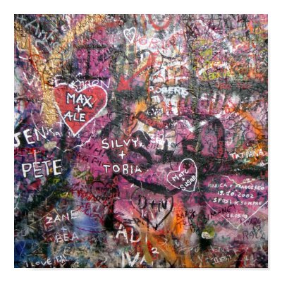 Verona Juliette Graffiti Poster by blueangelbaby